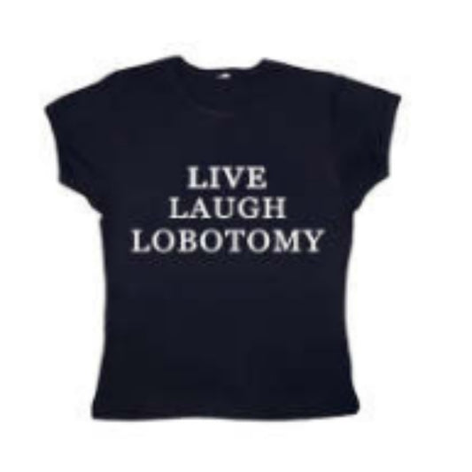Niche Casual Short Women's Letter Print Slim Fit Midriff-baring Top